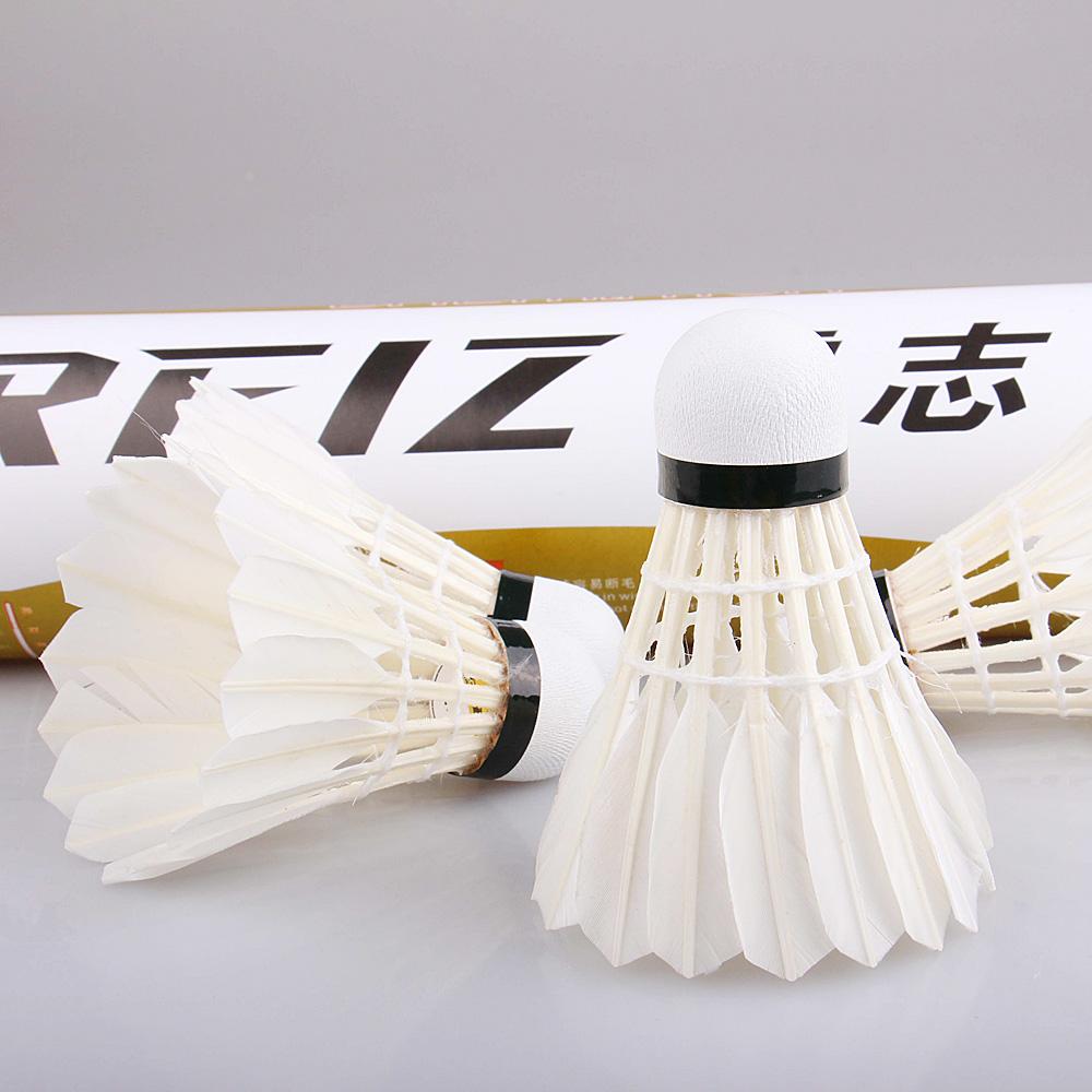 12PCS-Sport-Training-White-Goose-Feather-Birdies-Shuttlecocks-Badminton-Ball-CiGu-duck-feather-76-Sp-32674946067