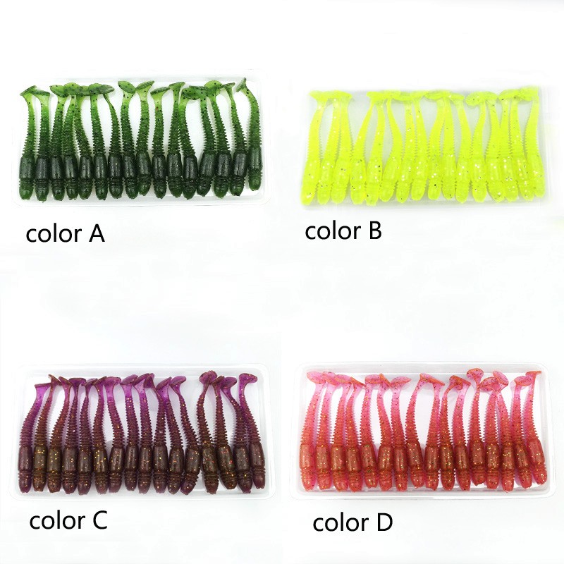 16PcsLot--5cm1g-Lures-Soft-Bait-Worms-fishing-lure-with-salt-smell-Hot-Fishing-Takcle-Grub-Artificia-32736004815