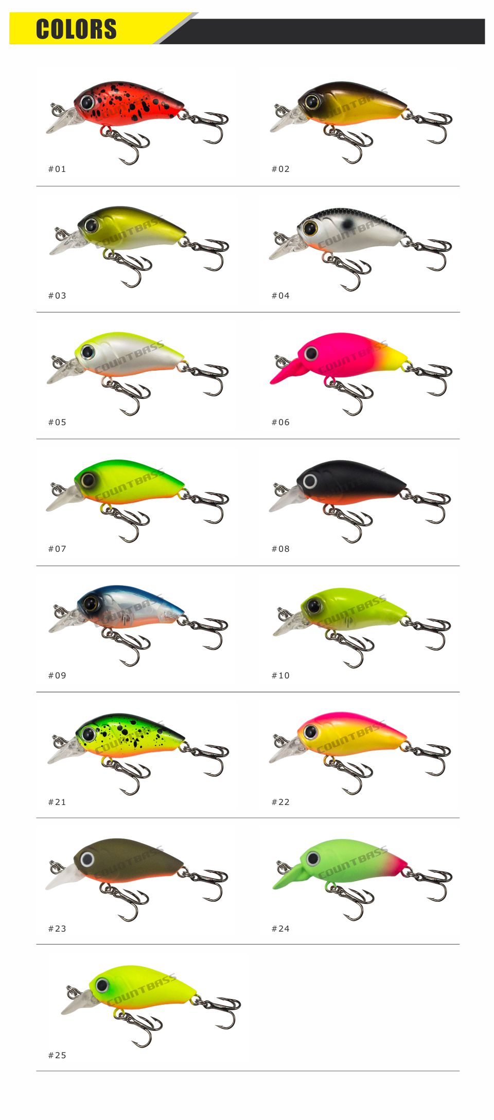 1pc-Crank-Bait-Plastic-Hard-Lures-36mm-Fishing-Baits-Crankbait--Wobblers-Freshwater-Fish-Lure-Free-s-32790160457