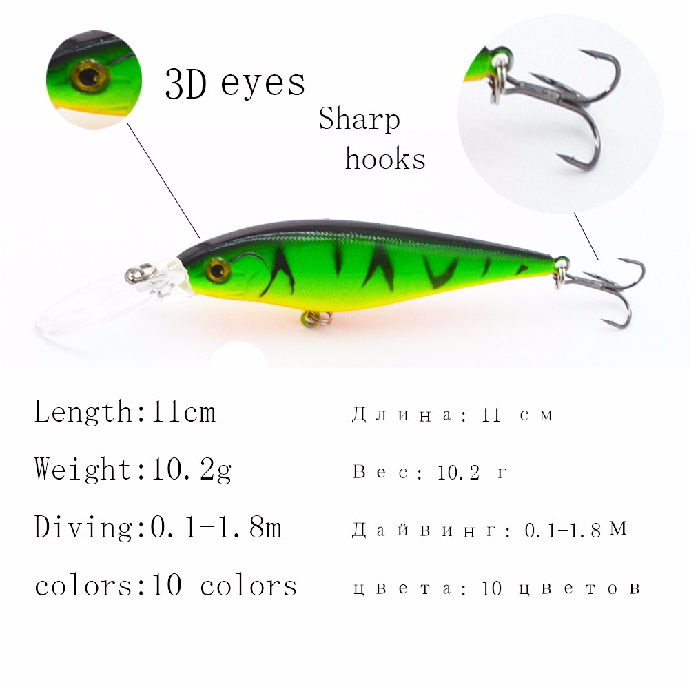 1piece-Super-Quality10-Colors-11cm-102g-Isca-Artificial-Hard-Bait-Pesca-Minnow-Fishing-lures-wobbler-32699045200