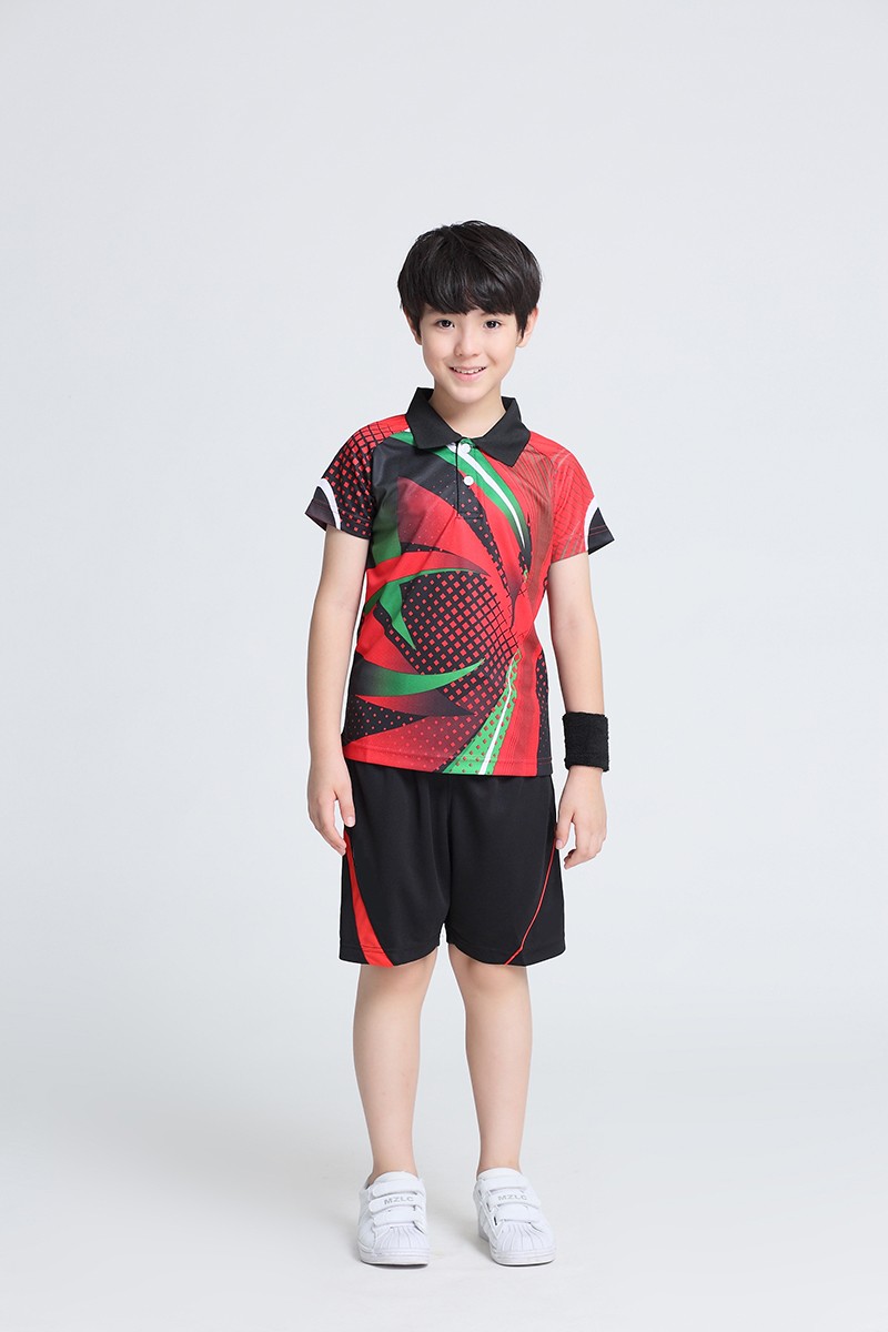 2017-New-Quick-Dry-Children-Table-Tennis-Polo-Shirts--Breathable-BoysGirls-Badminton-Tennis-Sports-s-32784768208