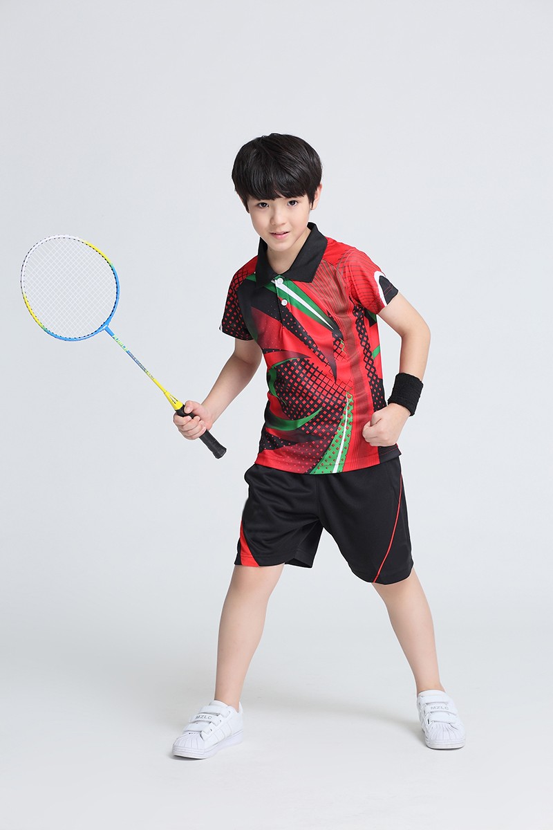 2017-New-Quick-Dry-Children-Table-Tennis-Polo-Shirts--Breathable-BoysGirls-Badminton-Tennis-Sports-s-32784768208