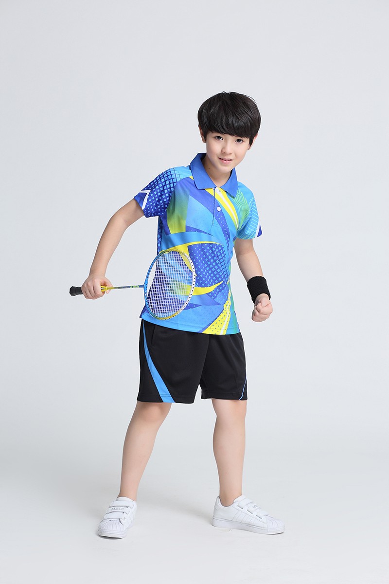 2017-New-Quick-Dry-Children-Table-Tennis-Polo-Shirts--Breathable-BoysGirls-Badminton-Tennis-Sports-s-32784768208