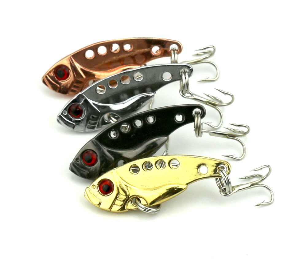 20PCS-Metal-VIB-Fishing-Lures-Bass-Crankbaits-Tackle-35CM32G-Hard-Vibration-Bait-Blade-Lure-32551839324