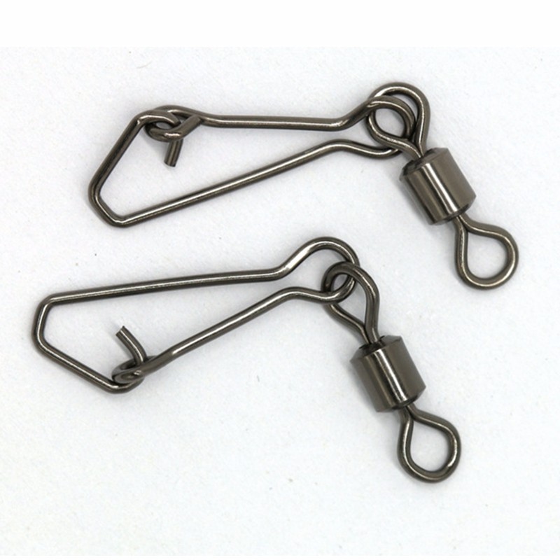 25Pcs-Fishing-Swivels-MSQL-Interlock-Rolling-Swivel-With-Hooked-Snap-Fish-Hook-Connector-Stainless-S-32687488041