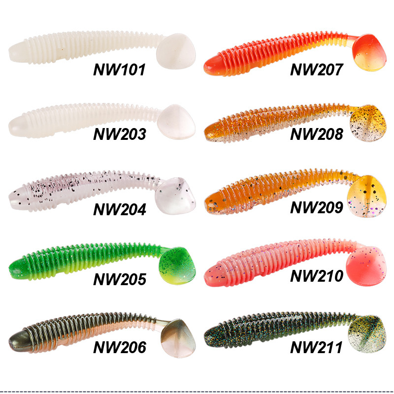 2Bags-Noeby-Soft-Baits-7cm95cm12cm-Fishing-Lure-Isca-Artificial-Para-Pesca-Grub-T-tail-Silicone-Bait-32482503235