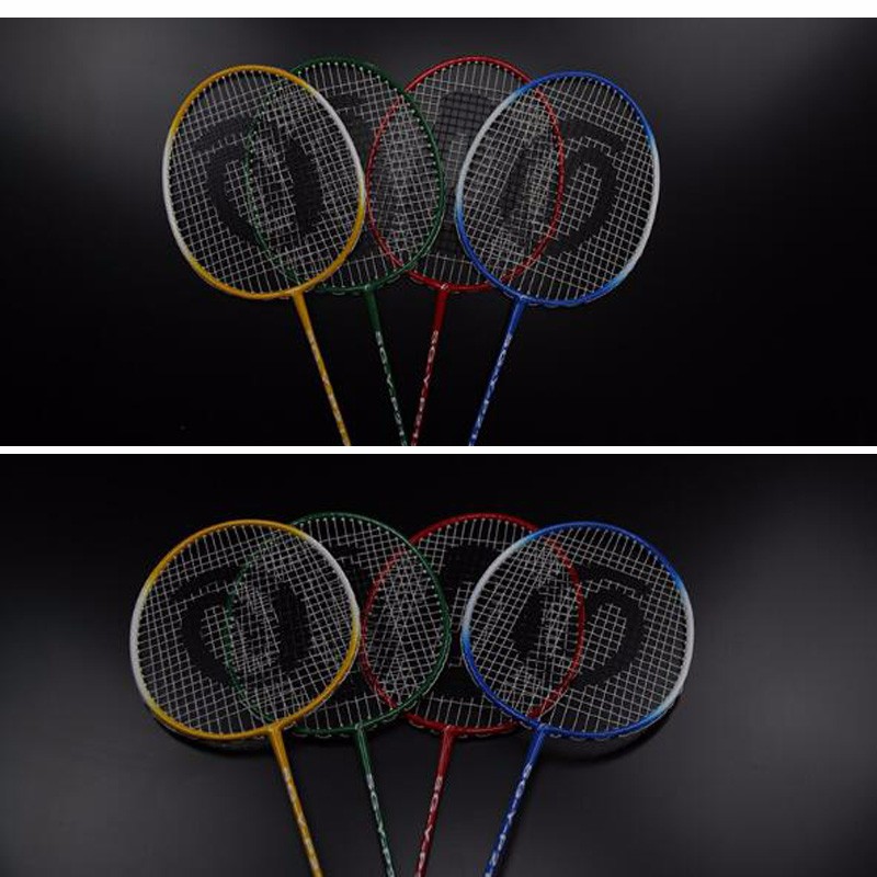 2Picsset-Titanium-Metal-Badminton-Racket-Student-Training-Racket-with-Strings-In-4-Color-1-pair-of-S-32715326239