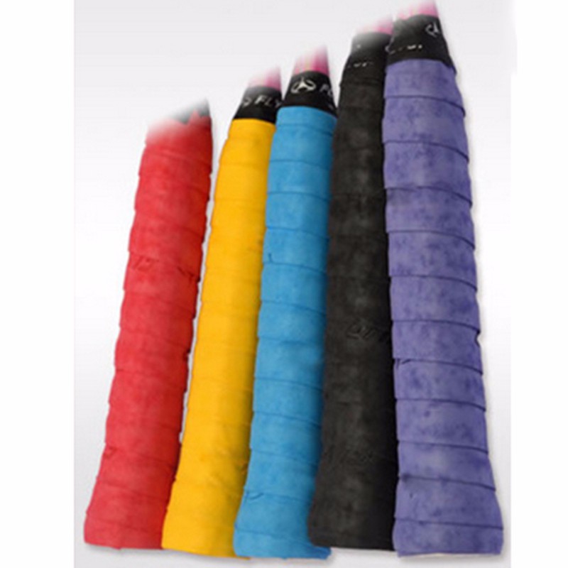 2pcs-Sweat-Absorb-Dry-Feel-Tennis-Grip-Badminton-Overgrip-Squash-Racket-Grips-Fish-Pole-Tape-Anti-Sl-32690347416