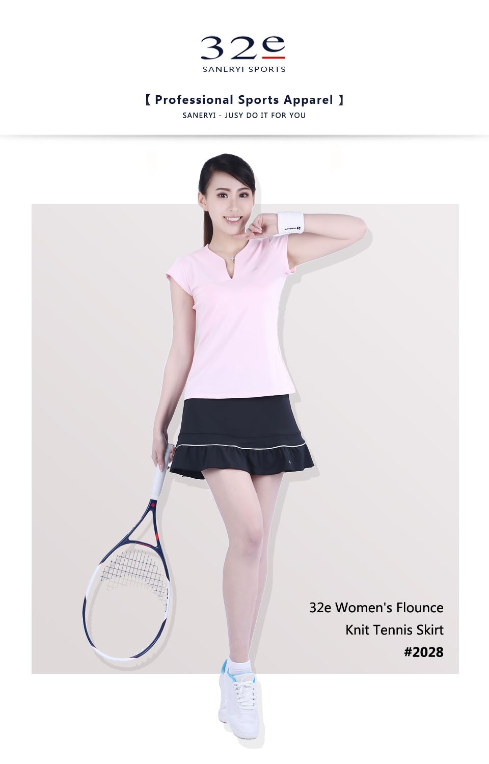 32eSANERYI-Women39s-Flounce-Elastic-Knit-Tennis-SkirtSports-Skirt-Skorts-Cheerleading-SkirtBadminton-32571615697