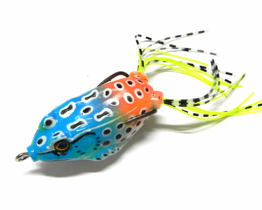 6pcs-Frog-Fishing-Lure-55CM-125G-Soft-Artificial-Frog-Bait-Top-Water-With-Hook-Snakehead-Fishing-Tac-32530744776