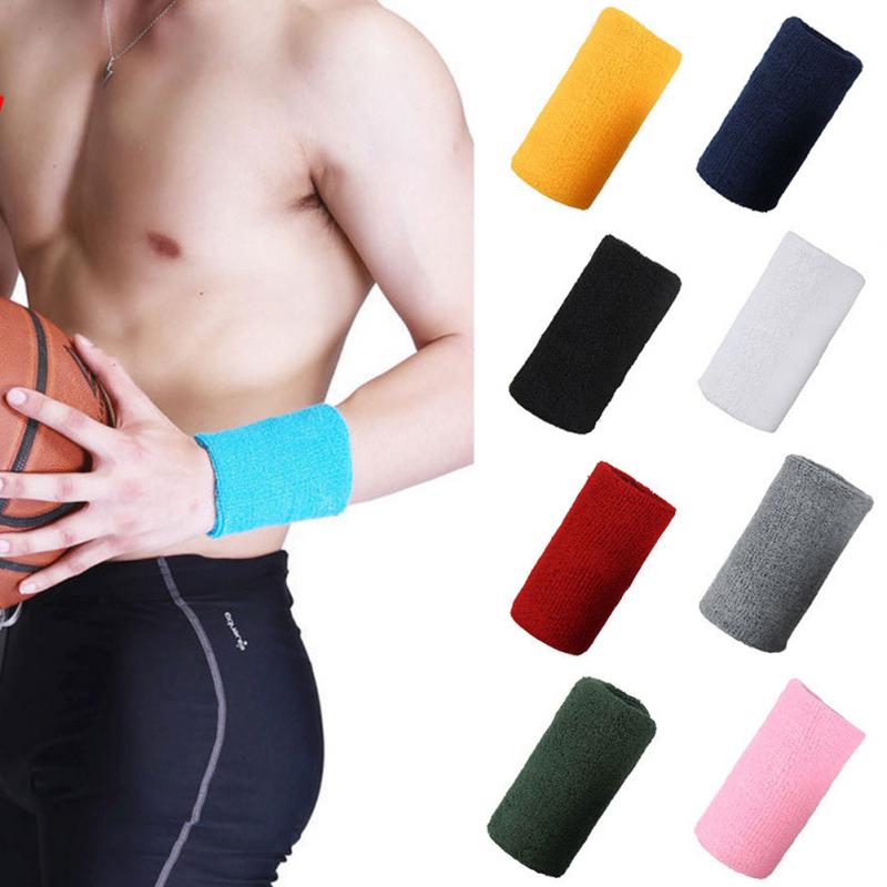 814cm-BadmintonBasketballVolleyball-Wrist-Bands-Breathable-Tennis-Tower-Wristbands-32748419705