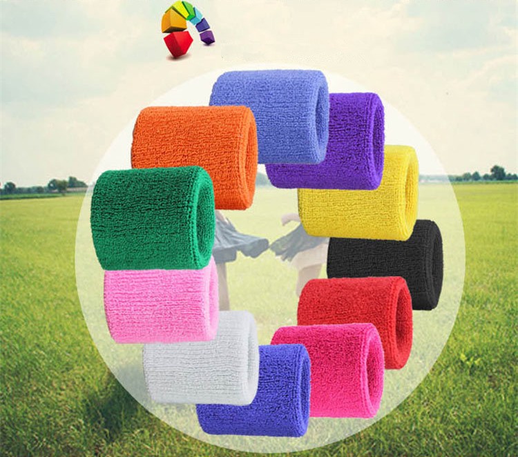 88cm-Tower-Wristband-TennisBasketballBadminton-Wrist-Support-Sports-Protector-Sweatband-100-Cotton-G-32580760561