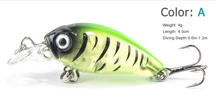 9pcslot-Mini-Crazy-Wobble-pesca-Crankbait-Hard-Crank-Bait-Tackle-Artificial-Fishing-Lures-Swimbait-F-32648288047