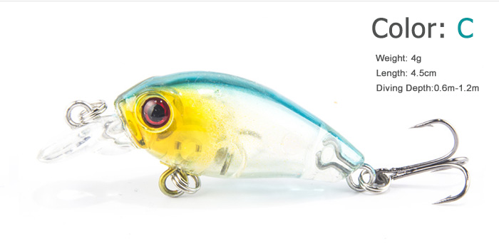 9pcslot-Mini-Crazy-Wobble-pesca-Crankbait-Hard-Crank-Bait-Tackle-Artificial-Fishing-Lures-Swimbait-F-32648288047