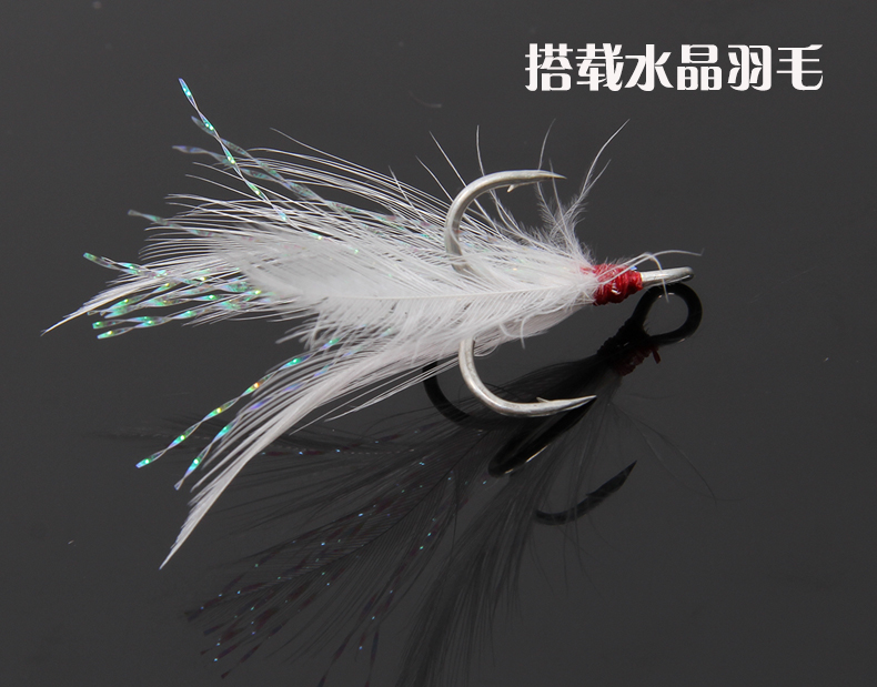 ALLBLUE-10Pcslot-New--Super-Strong-Tank-Feathered-Treble-Hooks-2-4-6-8-10-Three-Fish-Fly-Hooks-Lure--32384310905