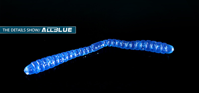 ALLBLUE-12pcs-Smell-Plastic-Worm-Soft-Bait-11cm-25g-Soft-Lure-Bait-Artificial-Lure-Luminous-Earthwor-32556879731