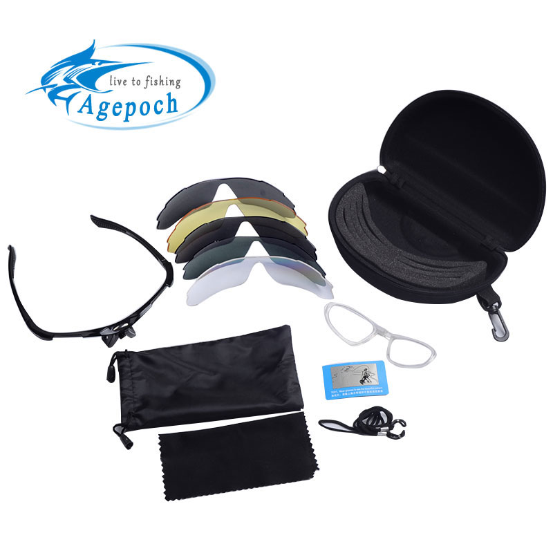 Agepoch-Outdoor-Men-Fitover-Cycling-Magnetic-Goggles-Polarized-Ski-Sport-Night-Russia-Visual-Fishing-32584370270