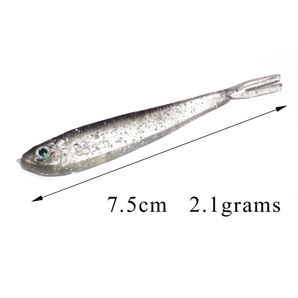 Anmuka-10PCS-75mm-22gram-Soft-Fishing-Lure-Gray-Lure-Swimbait-Silver-Carp-Fish-Fishing-Tackle-lure-h-1450097099