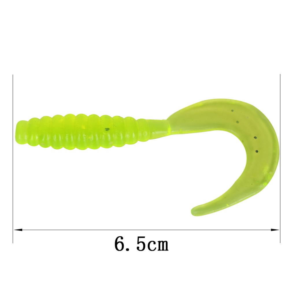 Anmuka-10pcs-Soft-Lure-55mm--7mm-05g-2g-Curly-Tail-Grub-Artificial-Panfish-Crappie-Bream-Trout-Crank-32767140256