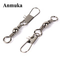 Anmuka-20pcslot-Fishing-Line-to-Hook-Swivels-Shank-Clip-Connector-Interlock-Snap-Sea-Space-Bean-Lure-1537126052