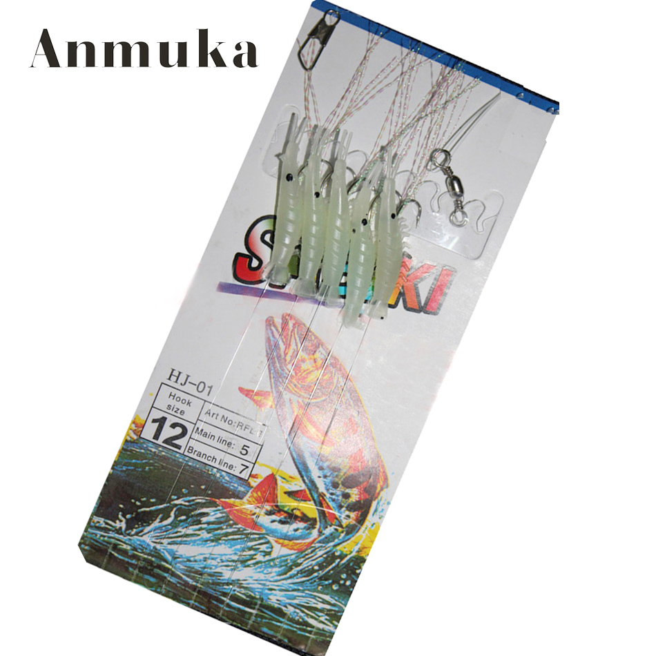 Anmuka-5pcs1-set-New-Sabiki-Soft-Fishing-Lure-Rigs-Luminous-Shrimp-Bait-Jigs-Lure-soft-lure-Worn-Fak-32360642998