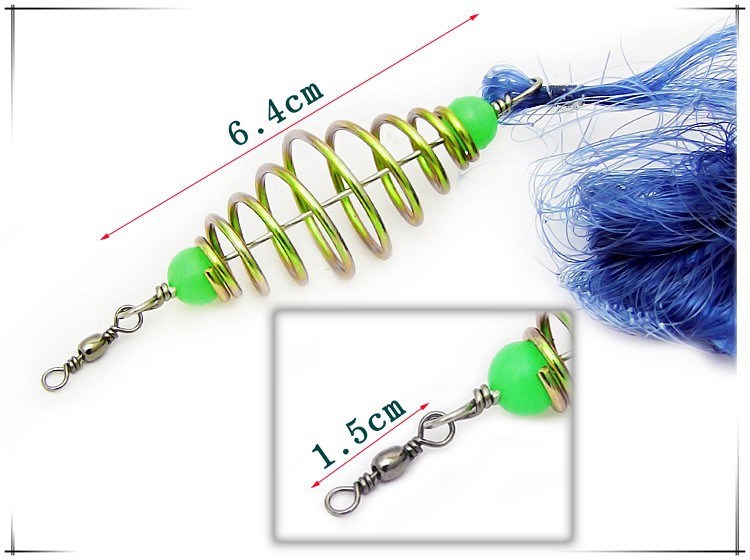 Anmuka-Cheap-Copper-Spring-Shoal-Fishing-NetBrand-Small-Mesh-Netting-Luminous-Beads-Swivel--Fishing--32339127993