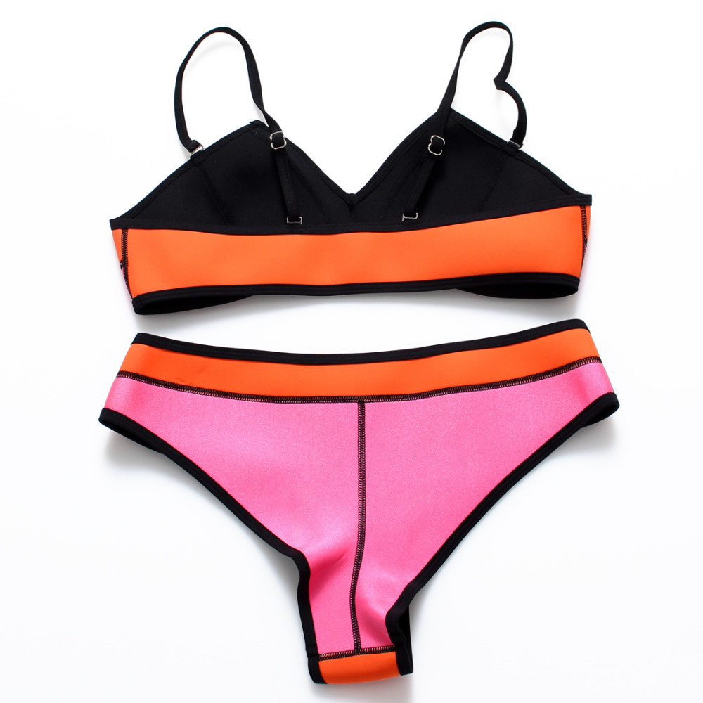 BANDEA-Sexy-2016-Women-Low-Waist-Beach-Bikini-Neon-Swimwear-Blue-Bathing-Swimsuit-Neon-Patchwork-Bik-32435576901