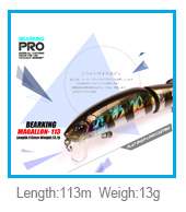 BEARKING-Hot-Model5pcslot--fishing-lures-professional-fishing-tackle-assorted-color-penceil-bait-110-32226057823