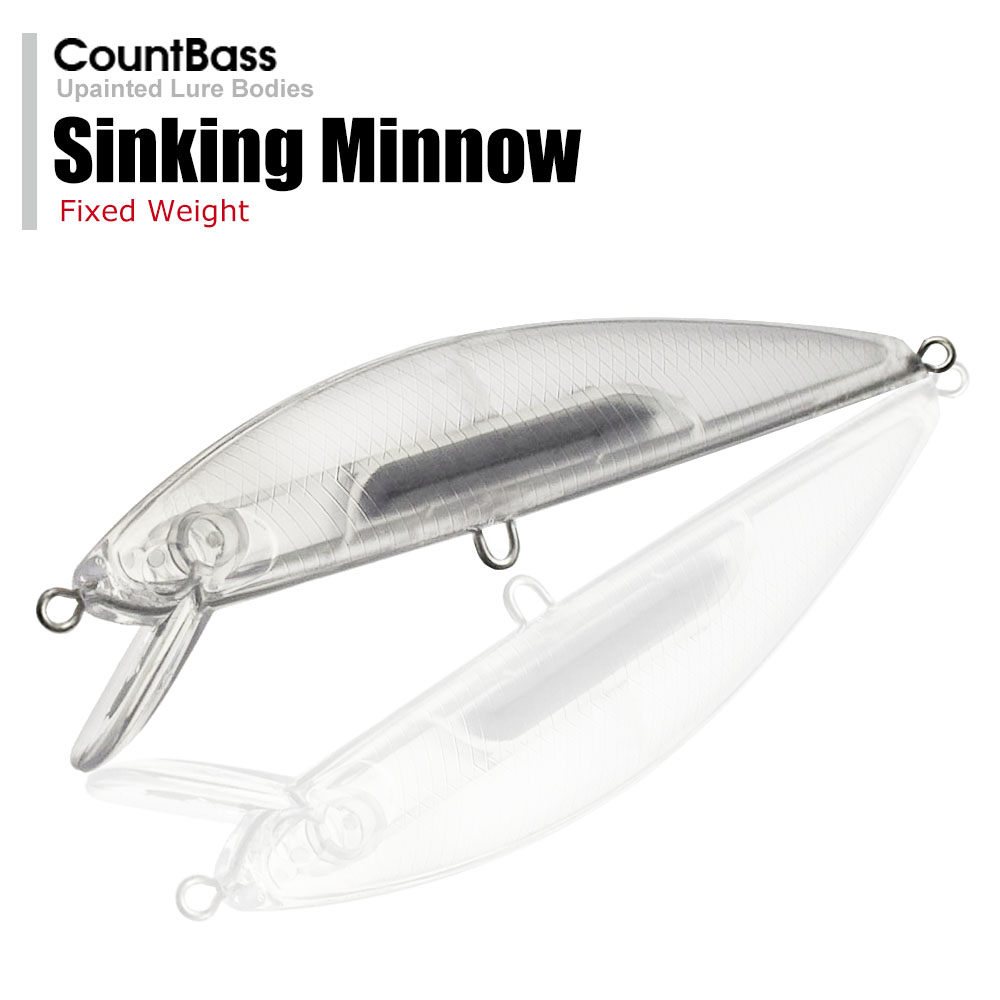 Blank-Hard-Lure-Bodies-120mm-373g-Sinking-Minnow-Unpainted-Fishing-Bait-Wobblers-Plug-32694069350