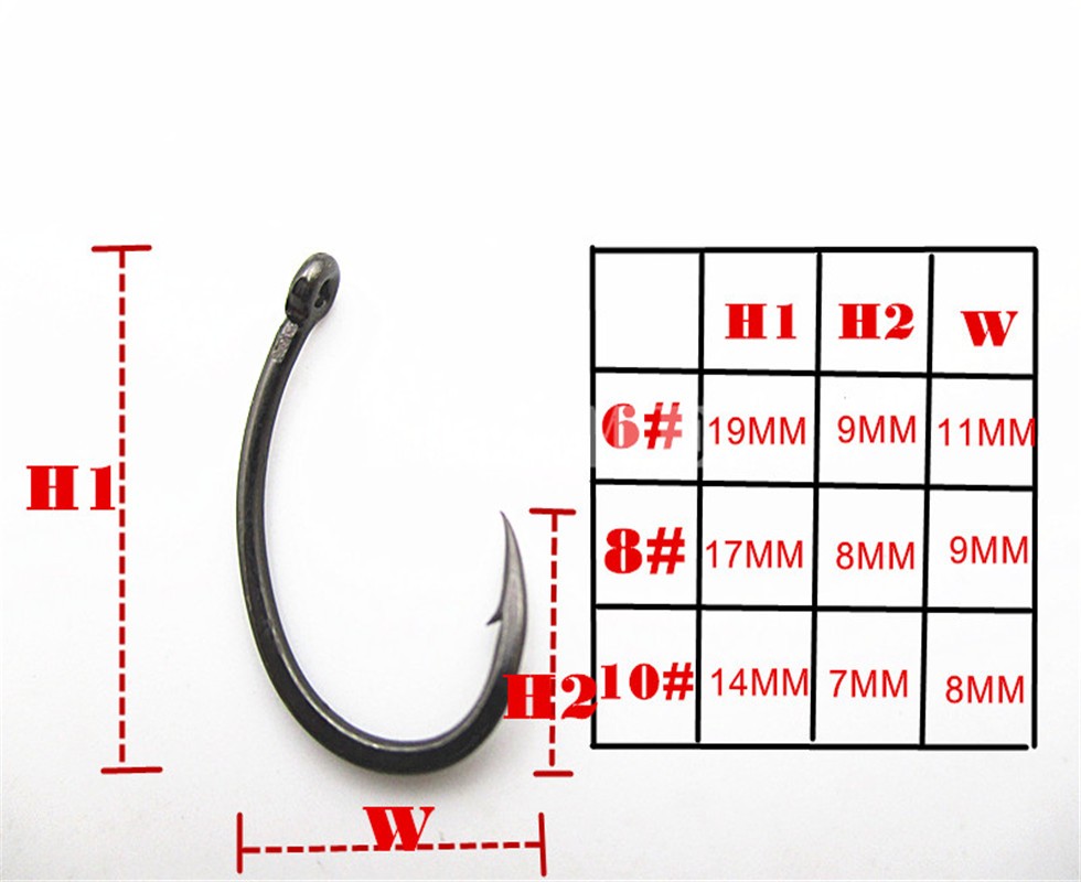 Carp-fishing-teflon-coating-eyed-Yn-hooks-Crank-Barbed-High-carbon-steel-made-in-japan-matte-black-b-32710498842