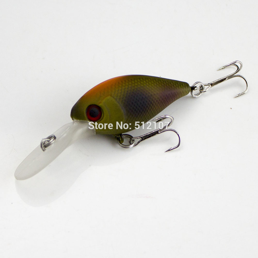 Crank-Bait-Plastic-Hard-Lures-38mm-Fishing-Baits-Crankbaits--Wobblers-Freshwater-Fish-Lure-Free-ship-32749033336