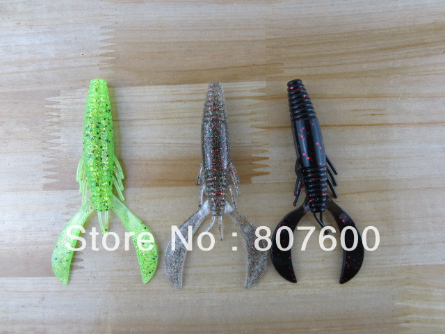 Crazy-Fish---10-pcs-Fishing-Soft-Bait-Newt-For-Bass-Pike-Walleye-Soft-Worm-Silicone-Shad-70mm1g-32588075732