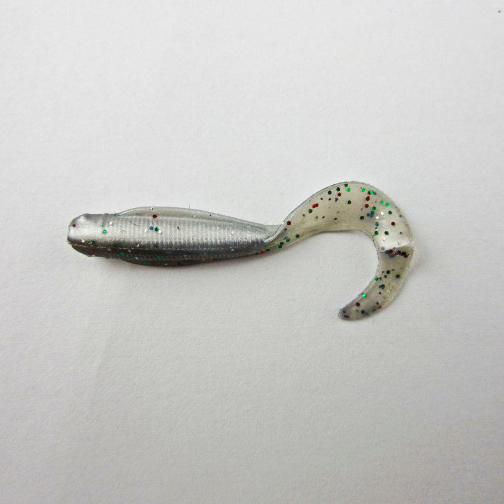 Crazy-Fish---15-pcs-Fishing-Soft-Bait-Cuttle-Tail-Grub-For-Bass-Pike-Walleye-Soft-Shad-40mm09g-32580468725