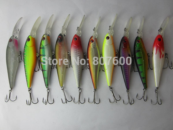 Crazy-Fish---1x-Freshwater-Mid-Dive-Floating-Crankbait-Minnow-Pike-Bass-Trout-Lure-115mm22g-32332912148