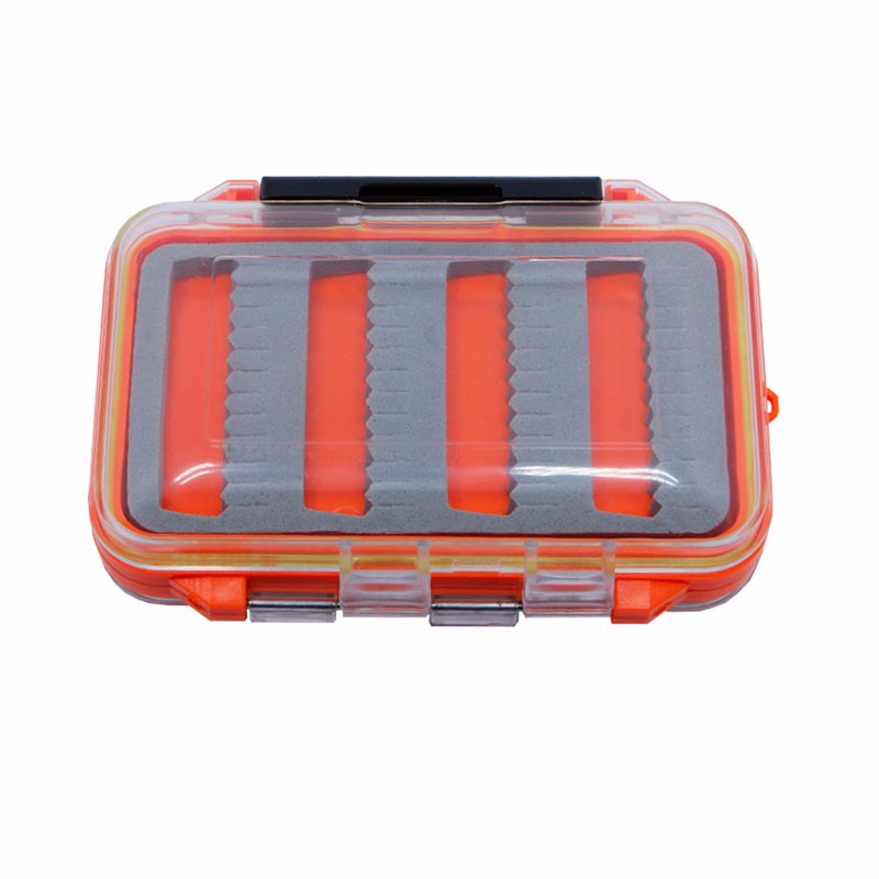 Double-Side-Waterproof-Plastic-Foam-Fly-Fishing-Lure-Bait-Hook-Storage-Case-Box-32720112952