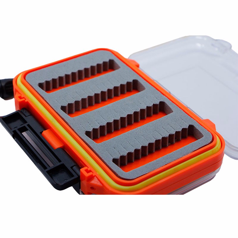 Double-Side-Waterproof-Plastic-Foam-Fly-Fishing-Lure-Bait-Hook-Storage-Case-Box-32720112952