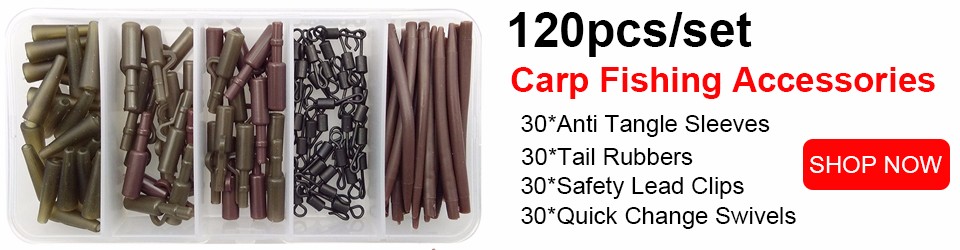 Easy-Catch-18pcs-Carp-Fishing-Hair-Rigs-Braided-Thread-8340-Hooks-Swivel-Boilies-Carp-Rigs-Carp-Fish-32724401830