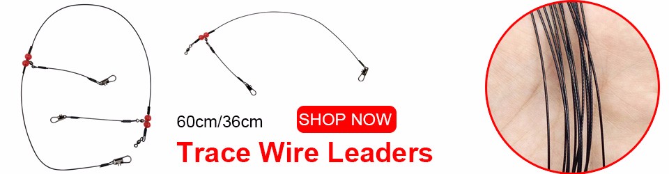 Easy-Catch-50pcs-Green-Nylon-Coated-Stainless-Steel-Fishing-Line-Wire-Leaders-20cm-25cm-Trace-Fishin-32766587651