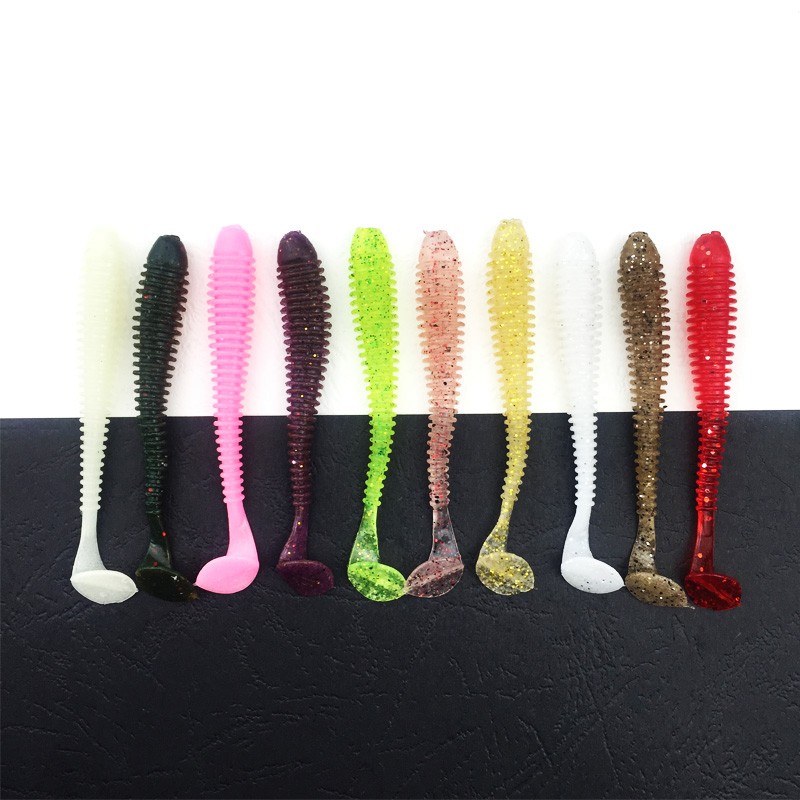 Fishing-lure-soft-with-salt-smell-6pcs-23g75cm-vivid-Fishing-Worm-Swimbait-Soft-Lure-Fishing-Bait-Fi-32755725655