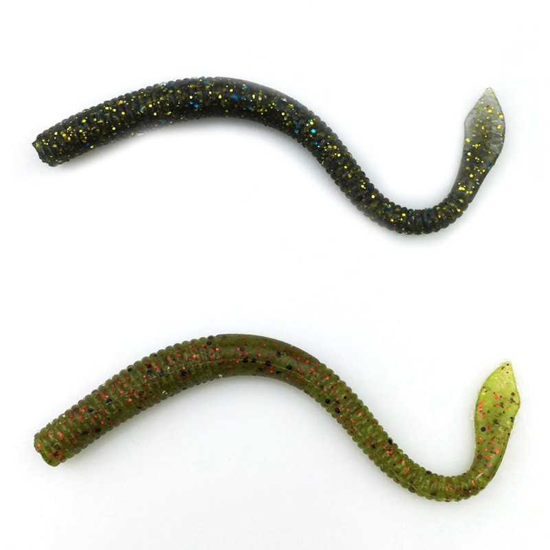 Fishing-lure-soft-with-salt-smell-7pcs-3g105cm-vivid-Fishing-Worm-Swimbait-Soft-Lure-Fishing-Bait-Fi-32755761155