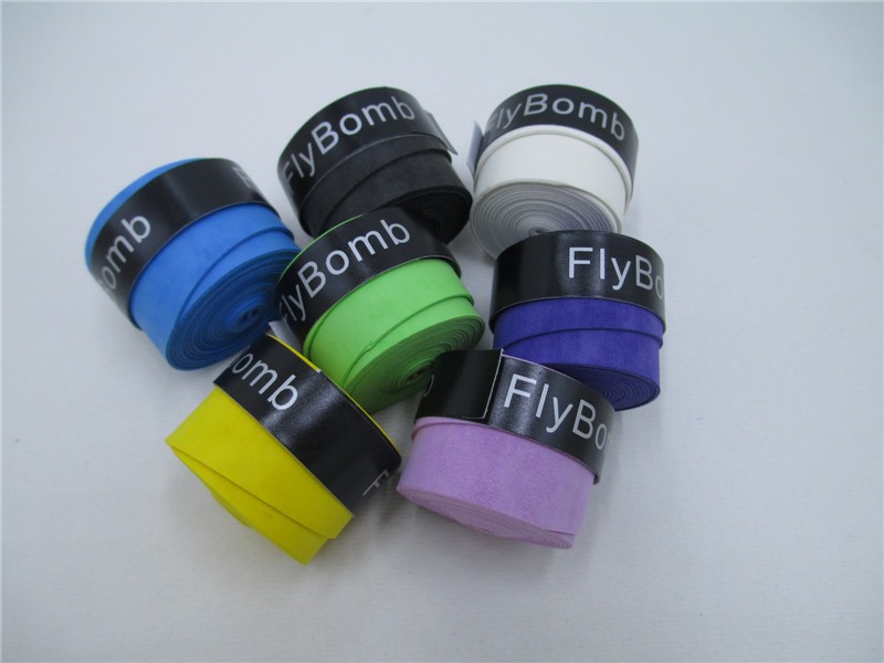 FlyBomb-10PCS-Badminton-Racket-OverGrips-Dry-Anti-skid-Sweat-Absorbed-Wraps-Taps-Tennis-Grips-Racque-32780829144