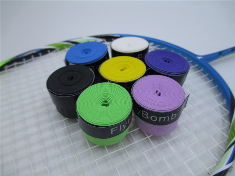 FlyBomb-10PCS-Badminton-Racket-OverGrips-Dry-Anti-skid-Sweat-Absorbed-Wraps-Taps-Tennis-Grips-Racque-32780829144