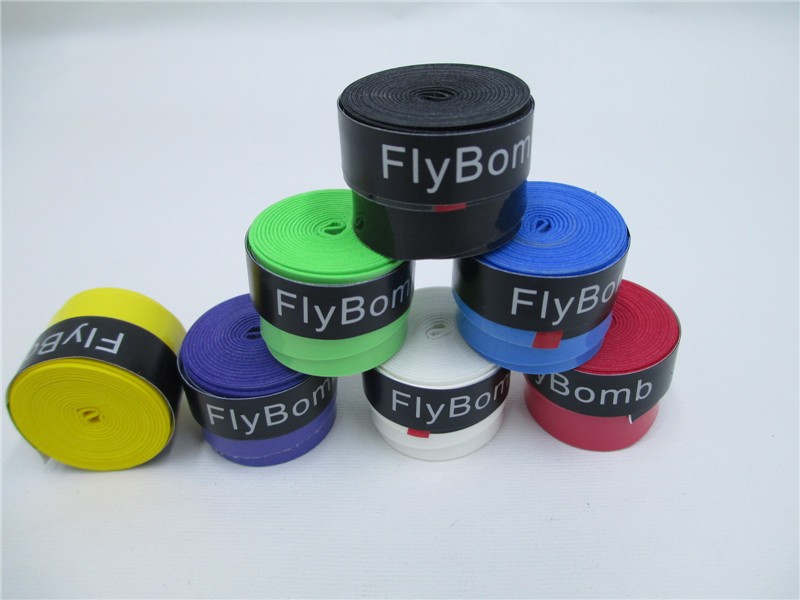 FlyBomb-Dry-Badminton-Racket-OverGrips-Anti-skid-Sweat-Absorbed-Wraps-Taps-Tennis-Grips-Racquet-Vibr-32715397679