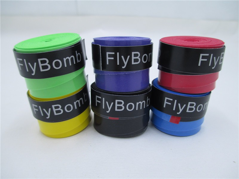 FlyBomb-Dry-Badminton-Racket-OverGrips-Anti-skid-Sweat-Absorbed-Wraps-Taps-Tennis-Grips-Racquet-Vibr-32715397679