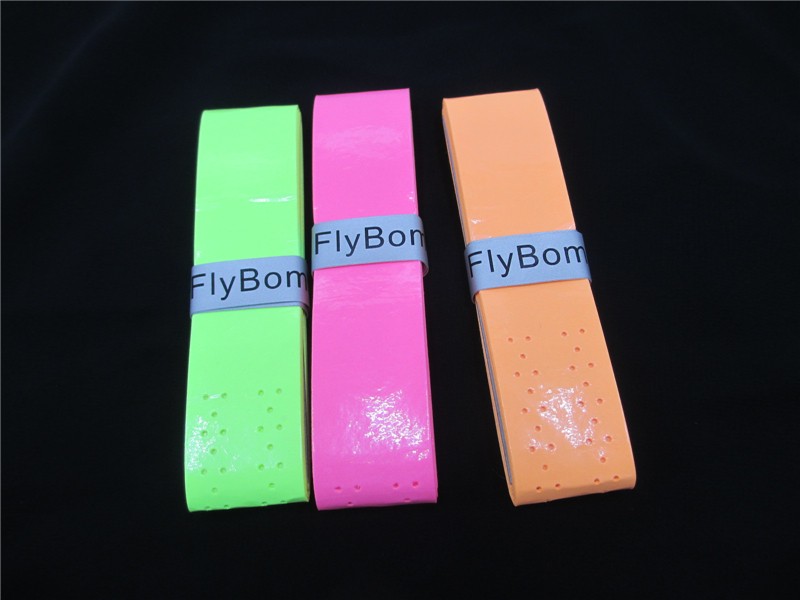 FlyBomb-Sticky-Badminton-Rackets-OverGrips-Soft-Tennis-Racquet-Wraps-High-Elasticity-Grips-with-Hole-32710800094