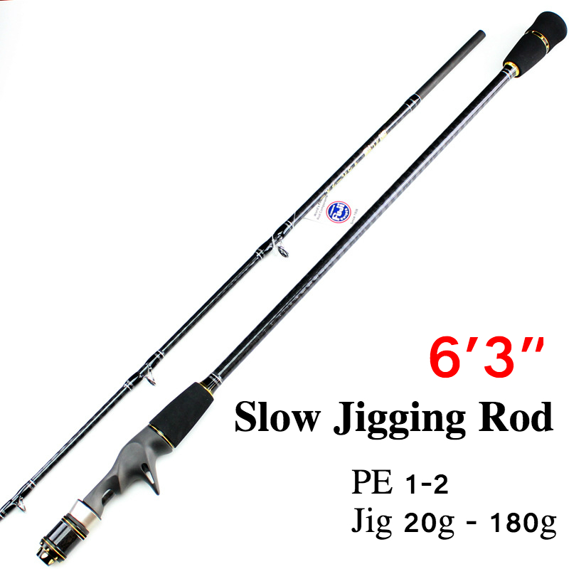 Free-Shipping-19m-11-Section-Jigging-Rod-Fishing-Rod-FUJI-REEL-SEAT-AND-RING-Jig-Rod-CW-20-180g-Slow-32794455178