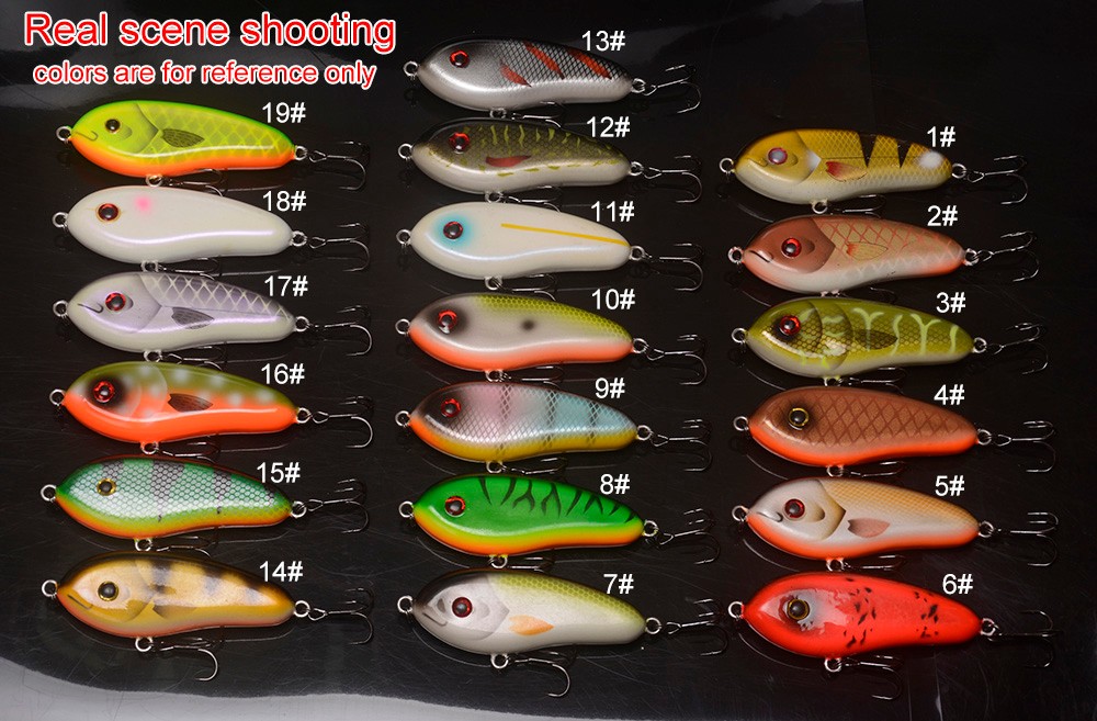 Free-Shipping-Fishing-tackle-wholesale-fishing-lure-Jerk-Bait-LITTLE-DARLING-80mm-265g-With-Soft-tai-32766648227