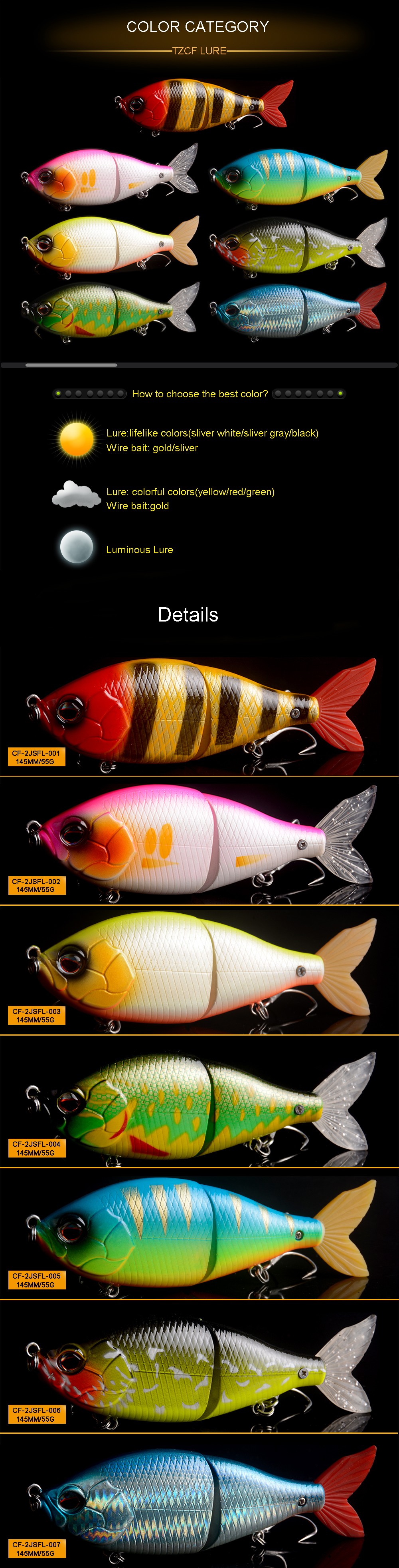 Free-Shipping-Hard-Plastic-2-Jointed-Obese-Joint-hunter-Soft-Tail-Multi-jointed-Fishing-lures-Swimba-32722607725