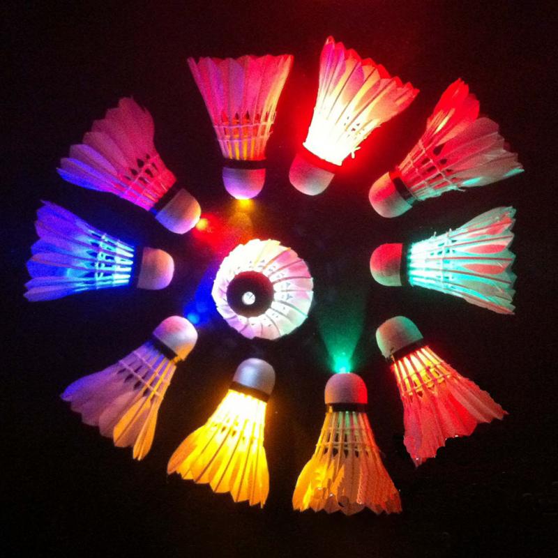 Free-shipping-New-Lighting-Badminton-Dark-Night-Colorful-LED-Lighting-Sport-Badminton-Light-Spot-Shu-32599029162