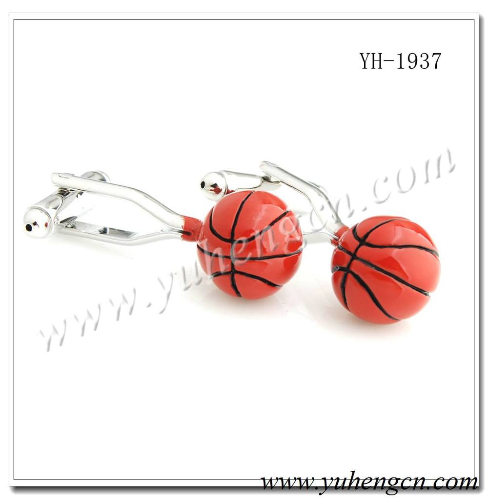 Free-shipping-YH-1937-Rugby-BallBadmintonFootball-Sports-Cufflinks--Factory-Direct-Selling-1000001194561